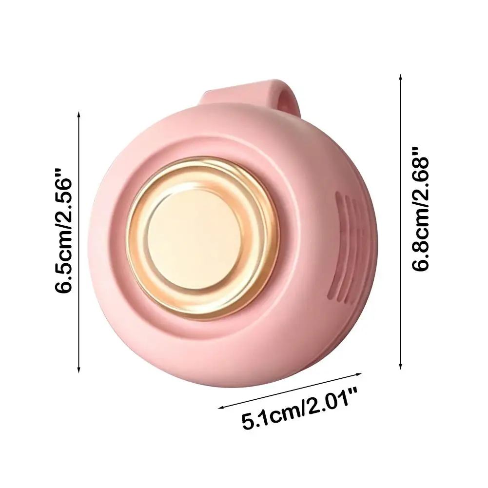 Portable Silent Mini Bladeless Electric Fan,Small fan Clip on Shirt Waist Mini Bladeless Fan Adjustable Outdoor NEW image 6