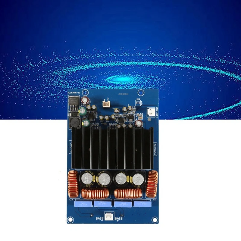 600W High Power Digital Amplifier Board Module TPA3255 Mono Noise Reduction Convenient Multi-Function Module