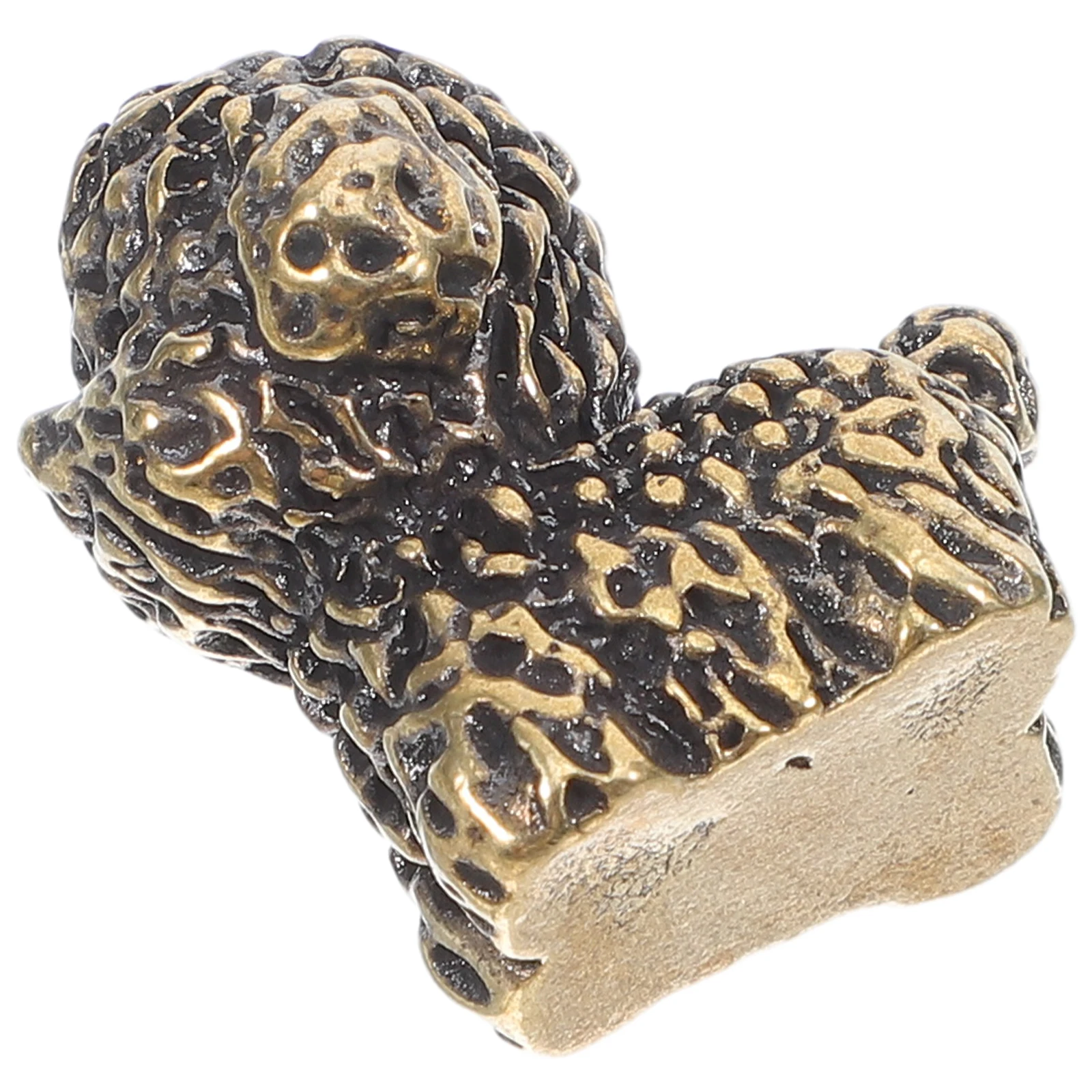 

Brass Puppy Ornament Feng Shui Dog Figurine Animal Statues for Home Decor Sculpture Decors