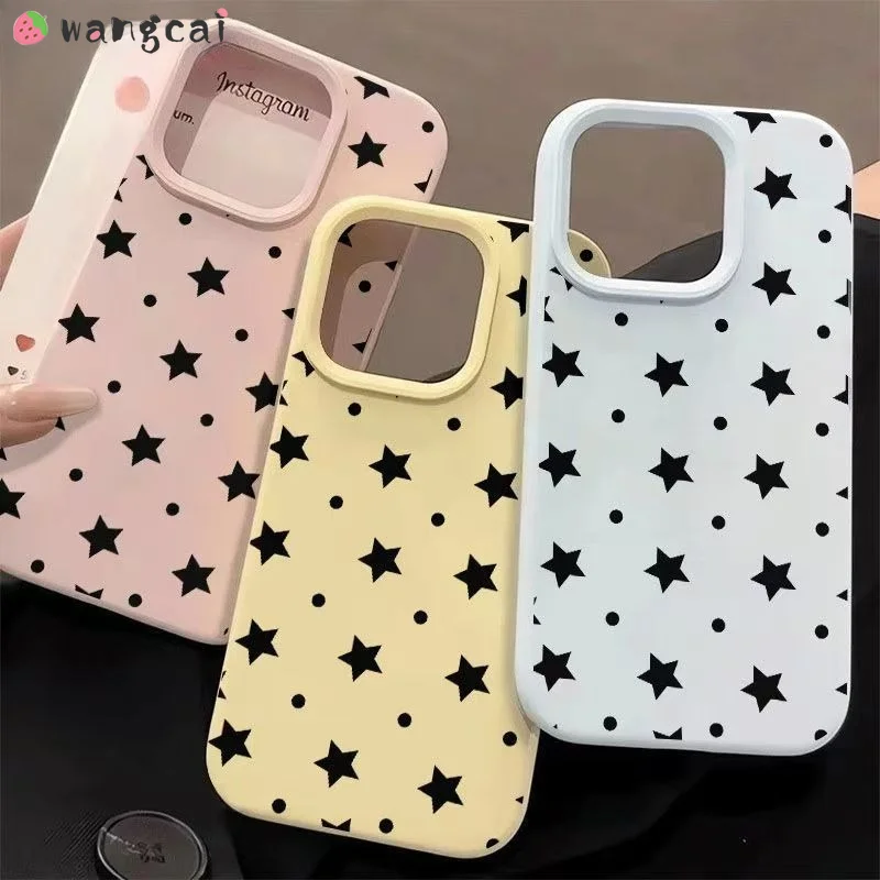 Cartoon Stars Phone Case For Samsung Galaxy S26 S25 S24 S23 S22 S21 S20 FE Ultra Plus A73 A71 A50 A50S A30S M23 Shockproof Cover