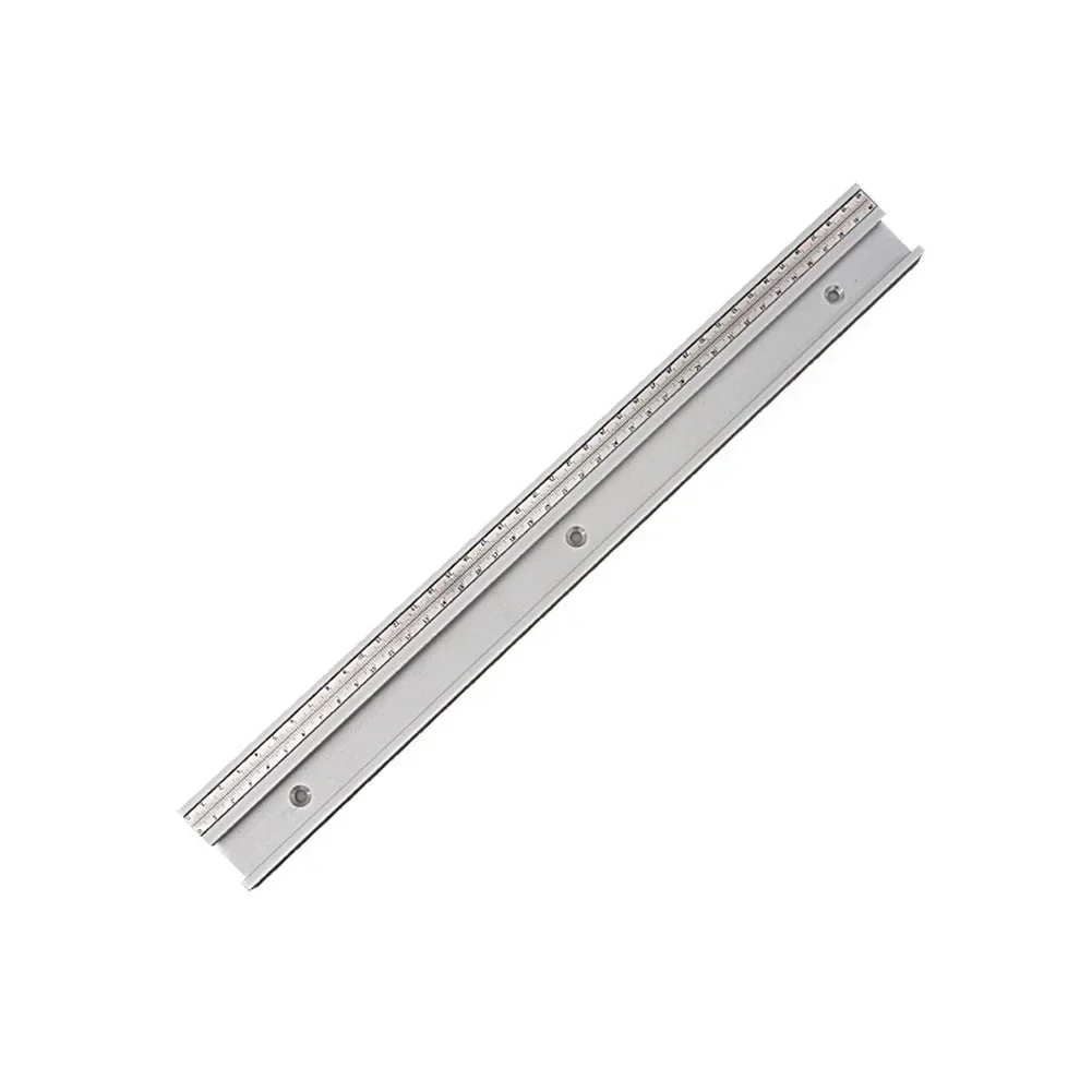 Premium Aluminum Alloy 45 Type T Track Miter Track 60cm with Scale Slot Durable and Convenient for Router Tables