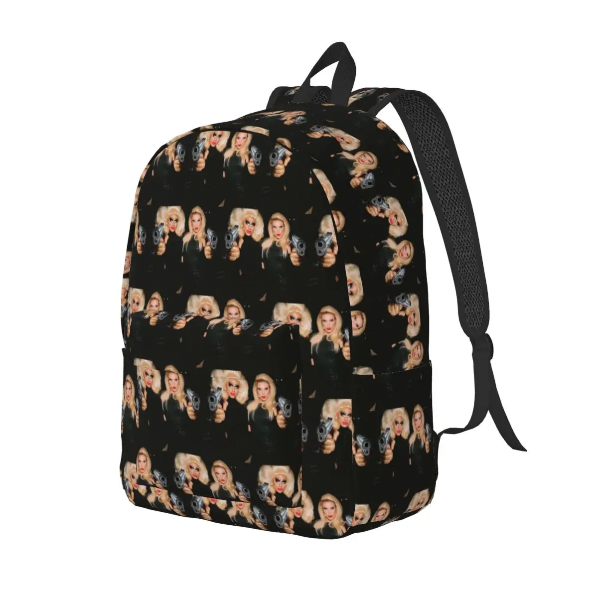 Trixie And Katya - Behind The Scenes - Dangerous Woman Meme Backpack Daypack BookBag School Bag Shoulder Bags for Men Women