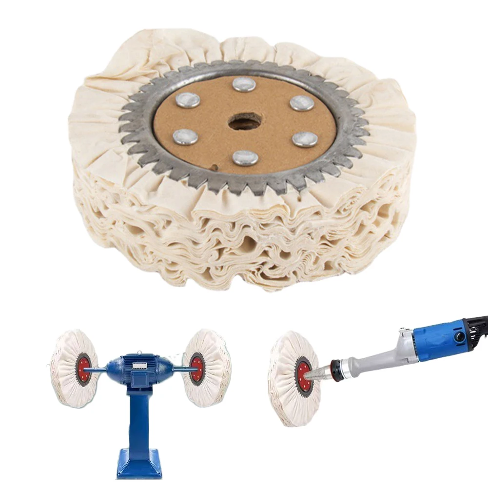 Abrasive Polishing Tool 200mm Feather-proof Wheel For DIY Projects Automatic Machinery Compatible Jewelry Polishing