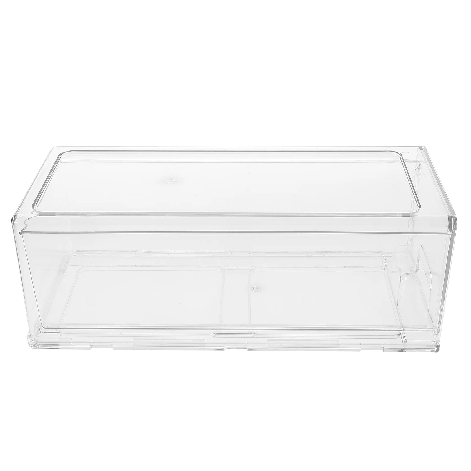 

Plastic Drawer Storage Box Desk Organizer Transparent Medium Multi Function Desktop Container Tabletop Office Case Storage