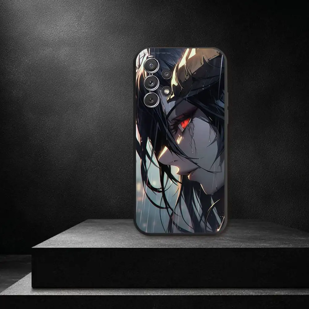 حافظة هاتف A-Albedo Anime O-Overlord لهاتف سامسونج S 25,24,23,22,30,21,10,9,Ultra,Plus,Lite,FE,4,5G حافظة ناعمة سوداء #3