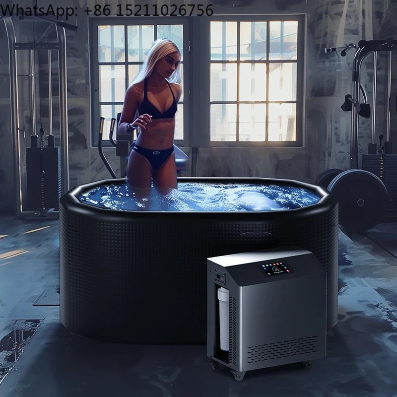 Cold Plunge and Filter 1hp Water Ice Bath Tub Chiller