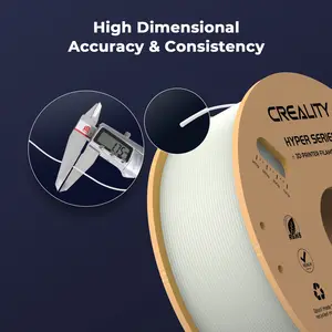 Creality-Hyper Pla Plastic Filament 3D-Drucker, der für Hochgeschwindigkeitsdruck ausgelegt ist, passt die meisten FDM, 1,75 mm, 1 kg, £ 2,2 Drucker. 10 Hauptverkäufe PCL -Filation - №8