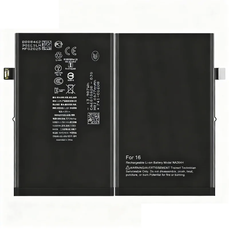 New 3561mAh 3582mAh 4674mAh 4685mAh Replacement Batteries For iPhone 16 16Pro 16Plus 16ProMax Mobile Phone Battery +Tools