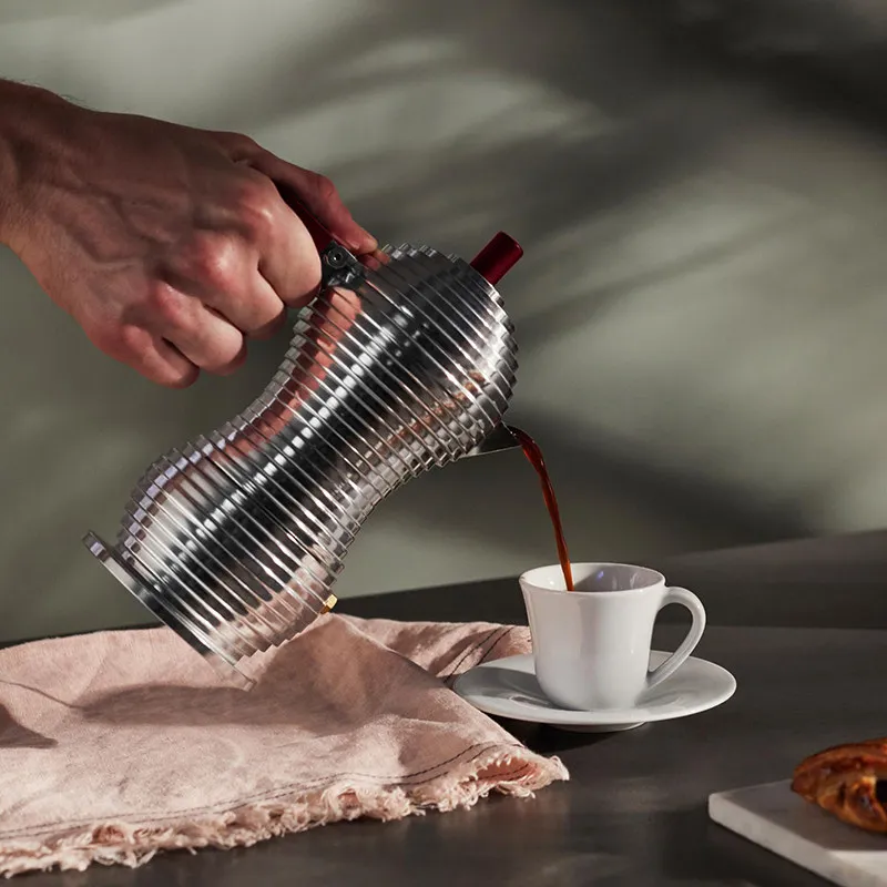 Card Pot, Single Valve Espresso Coffee Pot, Outdoor Hand Pot