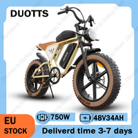 Jansno Electric Bicycle 750W Powerful Motor 48V34AH Dual Lithium Battery E-bike Aldult 20*4.0-In Fat Tire Mountain Electric Bike