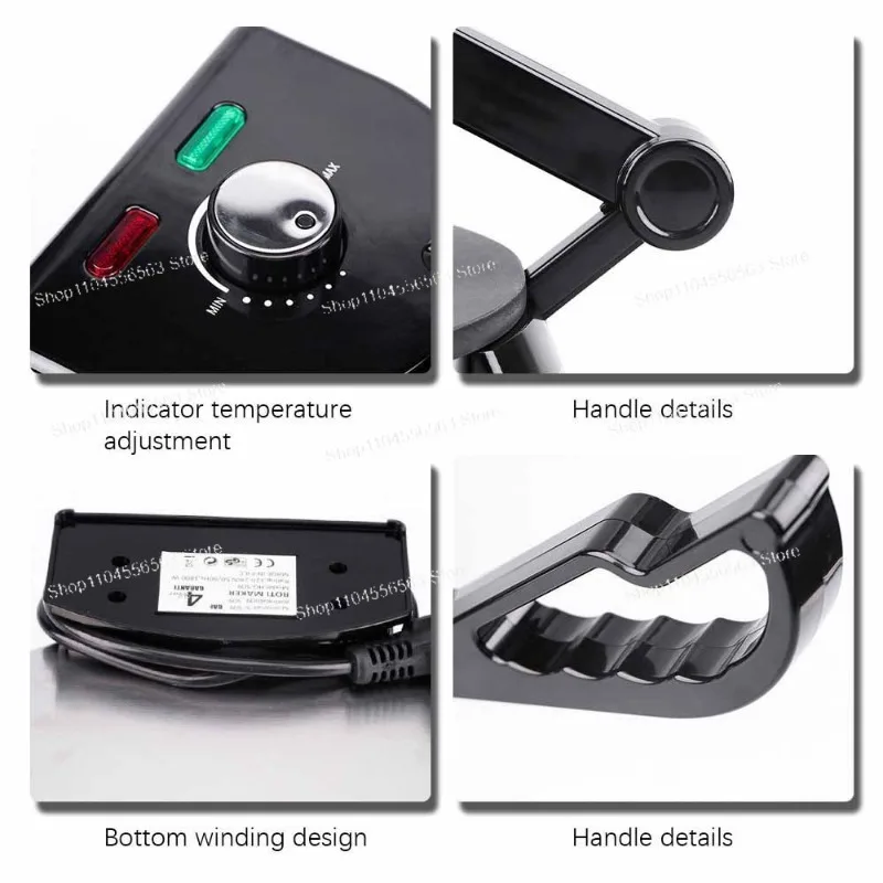 Macchina per pancake, macchina per pancake, macchina per torte primaverili, macchina per la colazione domestica