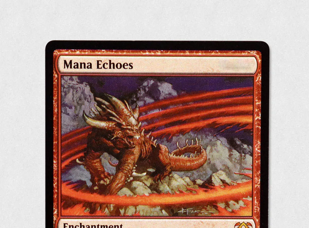 Mana Echoes Foil/Holo TCG Magical Proxy Black Top Quality Proxy Playing Cards Gathering Board Game Trading Cards