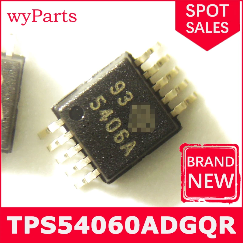 5 Pcs/lot TPS54060ADGQR TPS54060ADGQ 5406A TPS54060 BRAND NEW IC REG BCK SPLIT RAIL ADJ 10SSOP