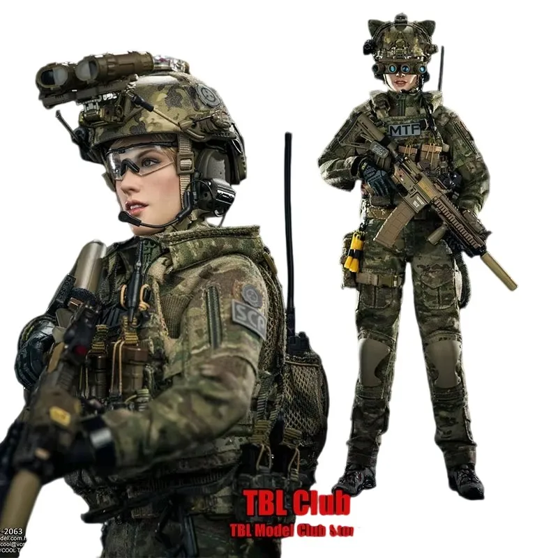 

In Stock VERYCOOL VCF-2063 1/6 Female Soldier SCP Mobile Task Force MTF Alpha-9 Full Set 12inch Action Figure Doll