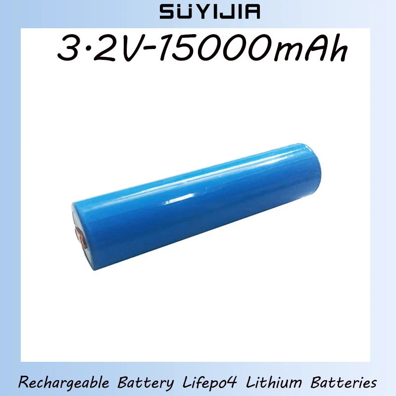 

2023 Новинка 33140 3,2 в 15 Ач перезаряжаемая батарея Lifepo4 литиевые батареи для DIY 12 в 24 в электрические инструменты