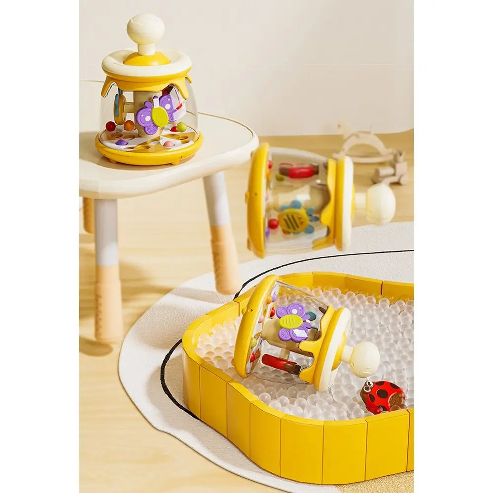 لعبة غزل الحشرات المحمولة للأطفال، تعلم السبب، تأثير الدفع والدوران، نشاط دائري، مهارات التنسيق