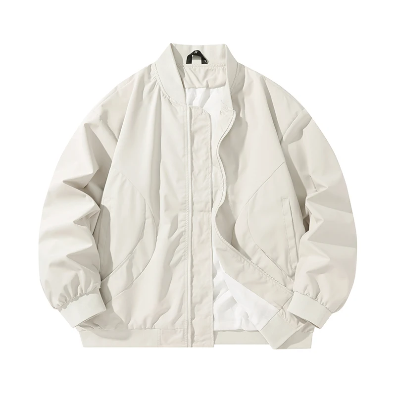 

Свободная повседневная куртка-пилот унисекс для мужчин и женщин, весна-осень, большие размеры, модный бренд, рабочая одежда, свободный крой, корейский стиль