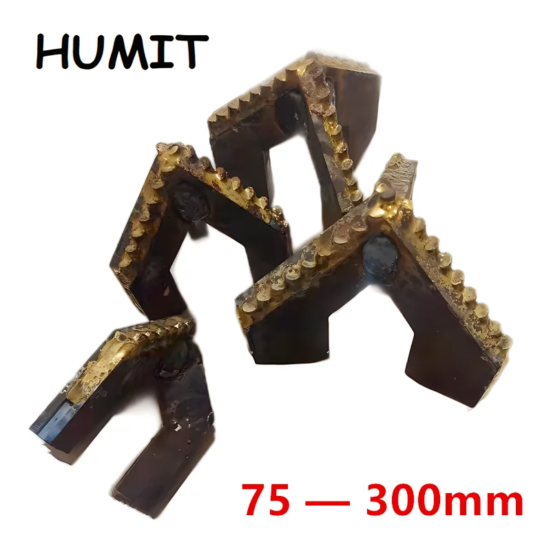 Artesian Máquina de Perfuração de Poço de Água Broca de Liga Lâminas de Escavação Acessórios de Perfuração 75 mm 300 mm