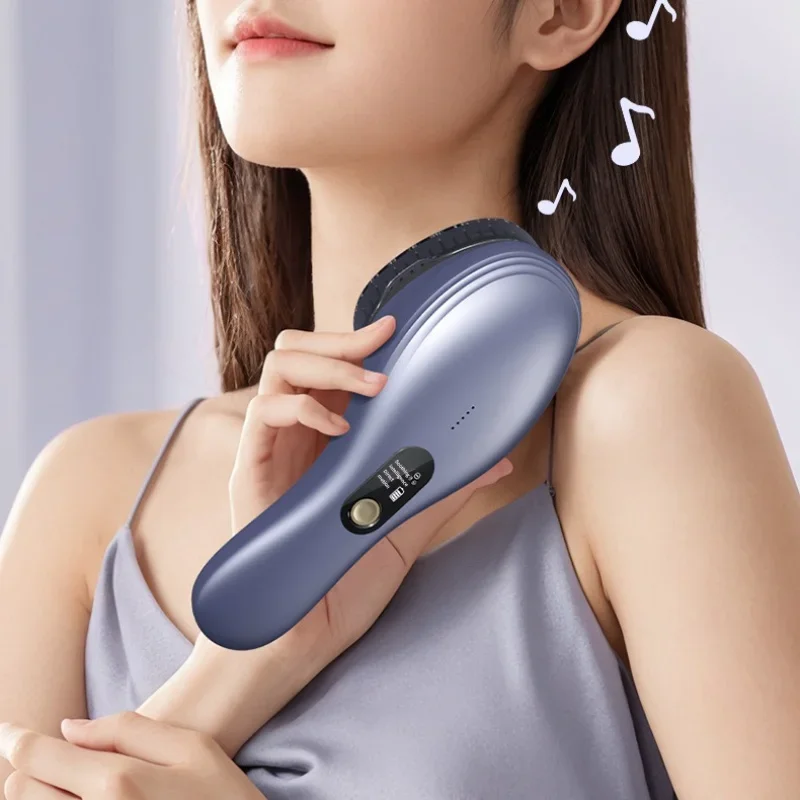 Micro Vibration Head Massager, Scalp Electric Massager, Massage Comb, Hair Nourishing and Healthy Hair Comb Portable