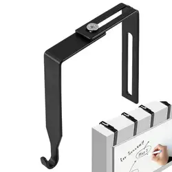 1PCS Door Storage Hooks Hangers For Back Hanging Adjustable Cubicle Home Coats Partition Clothes