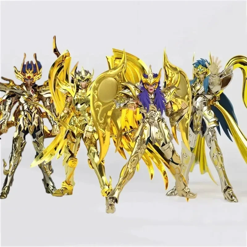 Great Toys GT model Saint Seiya EX Sagittarius Aiolos/Milo/Camus/Gemini/Cancer Soul of God Knights of the Zodiac Action Figure