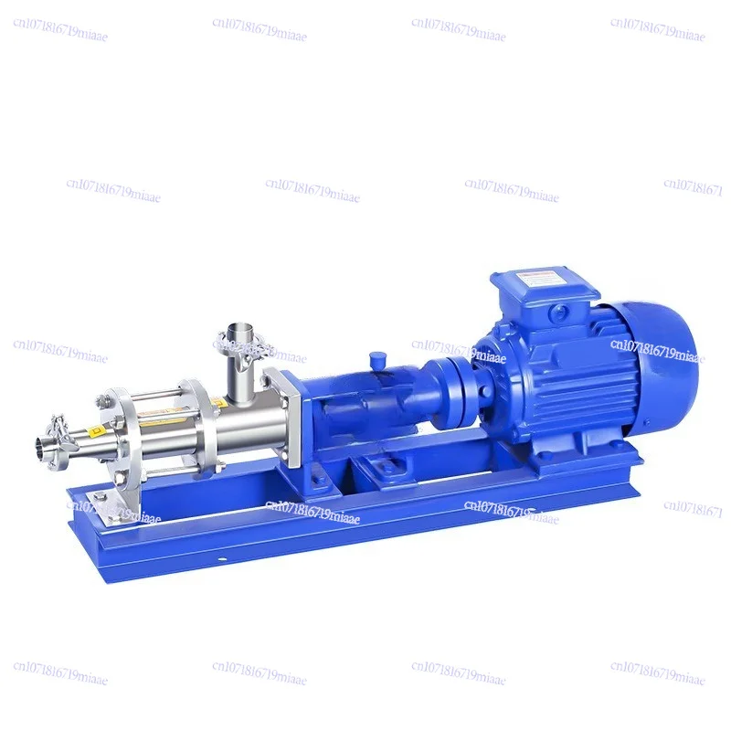 

Screw pump, stainless steel sanitary grade single screw pump delivery pump