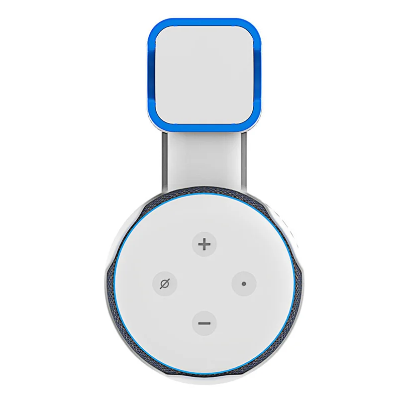 【ใหม่】ที่วางติดผนังสําหรับ Amazon Dot 3Nd Generation ลําโพงในร่มกล่องเสียงเคสสีขาวอุปกรณ์เสริมชิ้นส่วน 1 ชิ้น