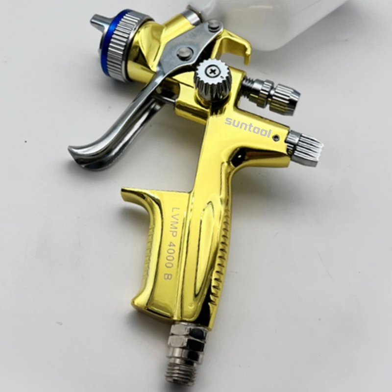 Smaster Gold Spray Gun 4000B HVLP Paint  Air Paint Spray Guns Airbrush For Painting Car Aerograph Repair Spray Gun