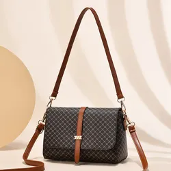 New Fashion Bucket Bag Women Luxury Designer Shoulder Crossbody Bag Ladies Handbag Retro PU Leather Shopping Bags