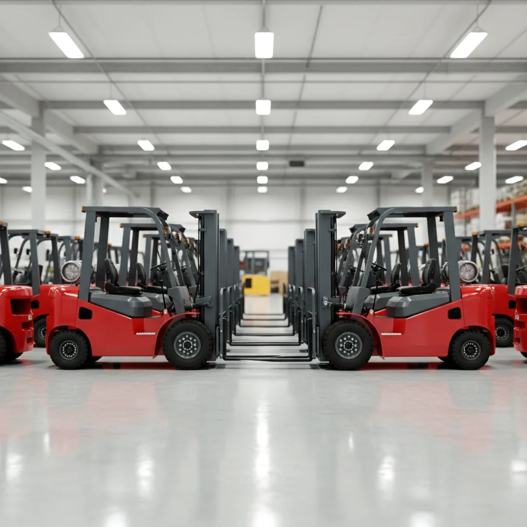 Diesel Forklift 3 Ton 3.5 Ton 4500kg Forklift Truck Heavy Duty Industrial Forklift for Warehouse Material Handling