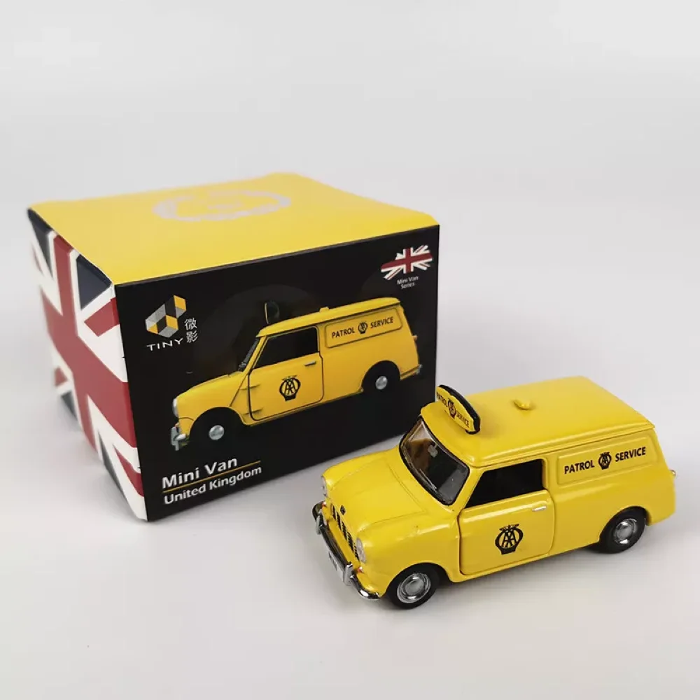 

TINY CITY 1/50 AUSTIN MINI VAN АВТОМОБИЛЬНАЯ АССОЦИЯ Великобритания ATC65199