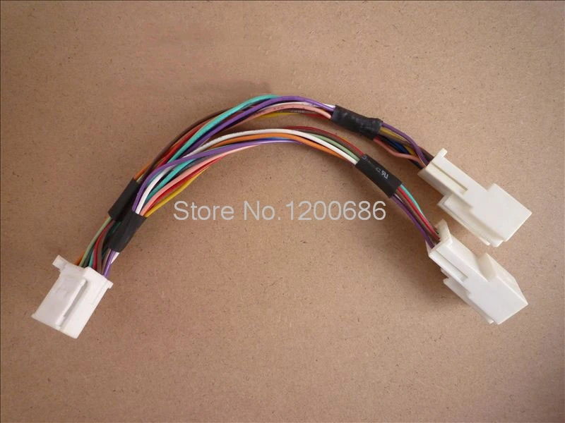 Small 6+6 Y Cable For Toyota CD Changer With Navigation