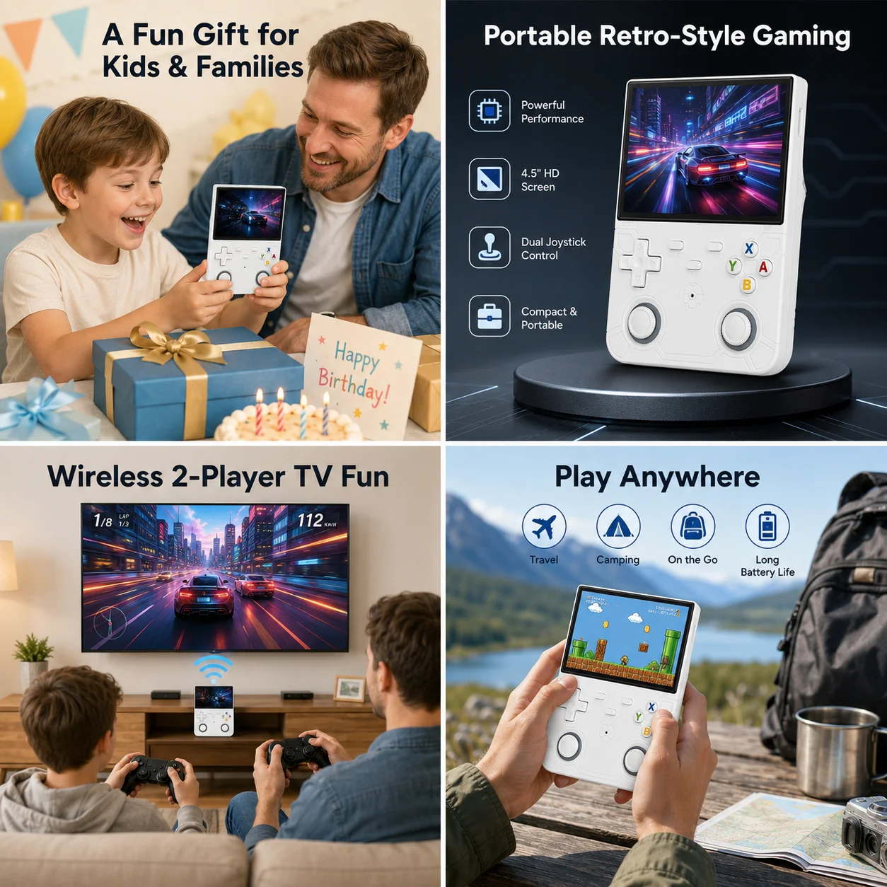 جهاز ألعاب محمول R36 Ultra X ب - مراجعة Gaming Console R36 وسعره