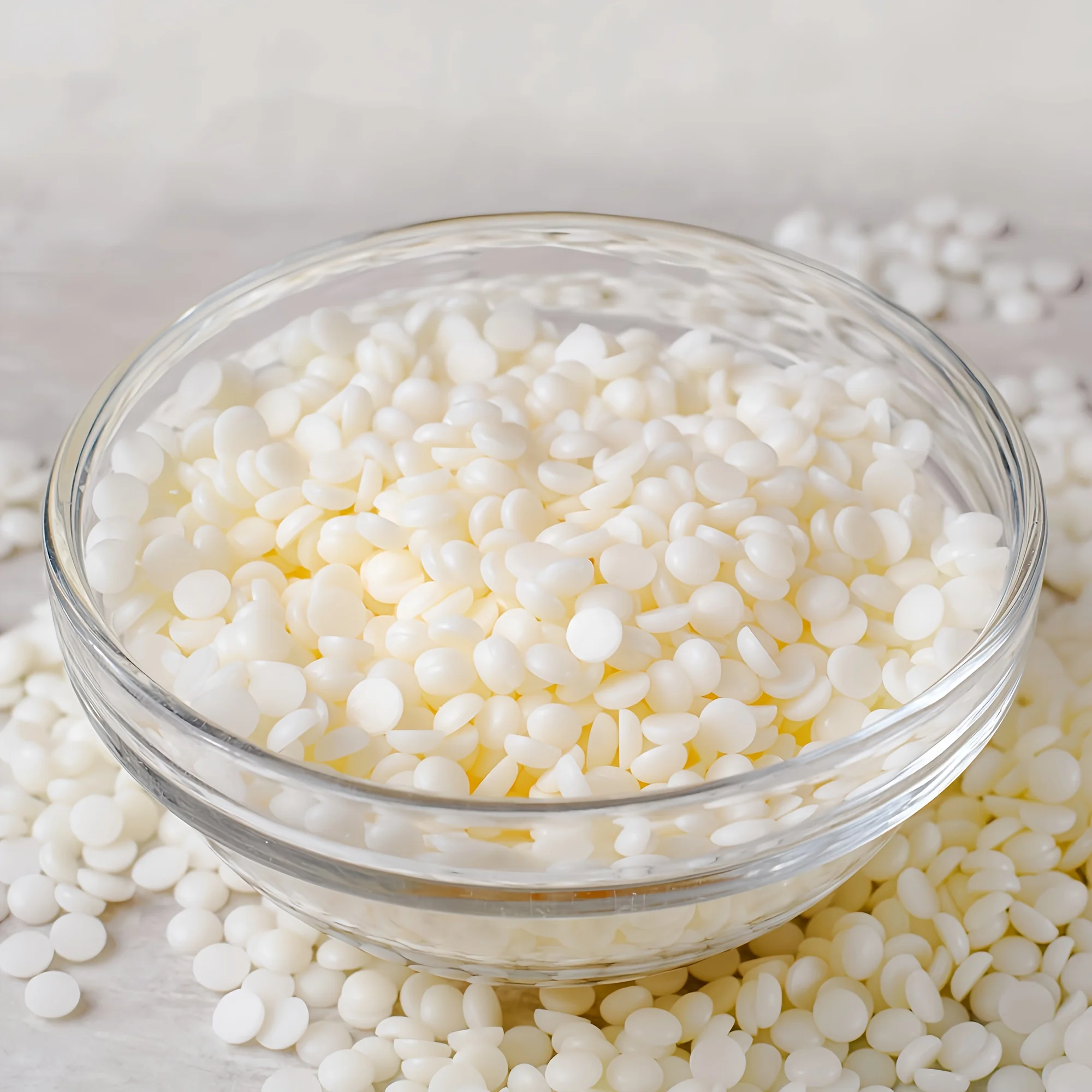 500g de Perlas de Cera de Soja Pura - Cera de Soja Natural para Fabricación de Velas DIY