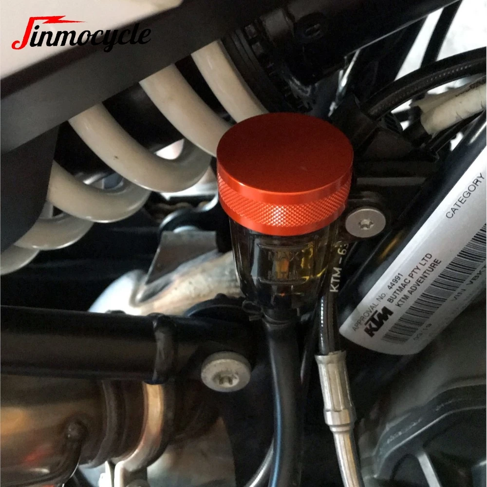 

For 790 ADVENTURE 790 Adventure R/S 790 DUKE 2018-2019-2024 Rear Brake Reservoir Cover Motorcycle Radiator Water Tank Pipe Cap