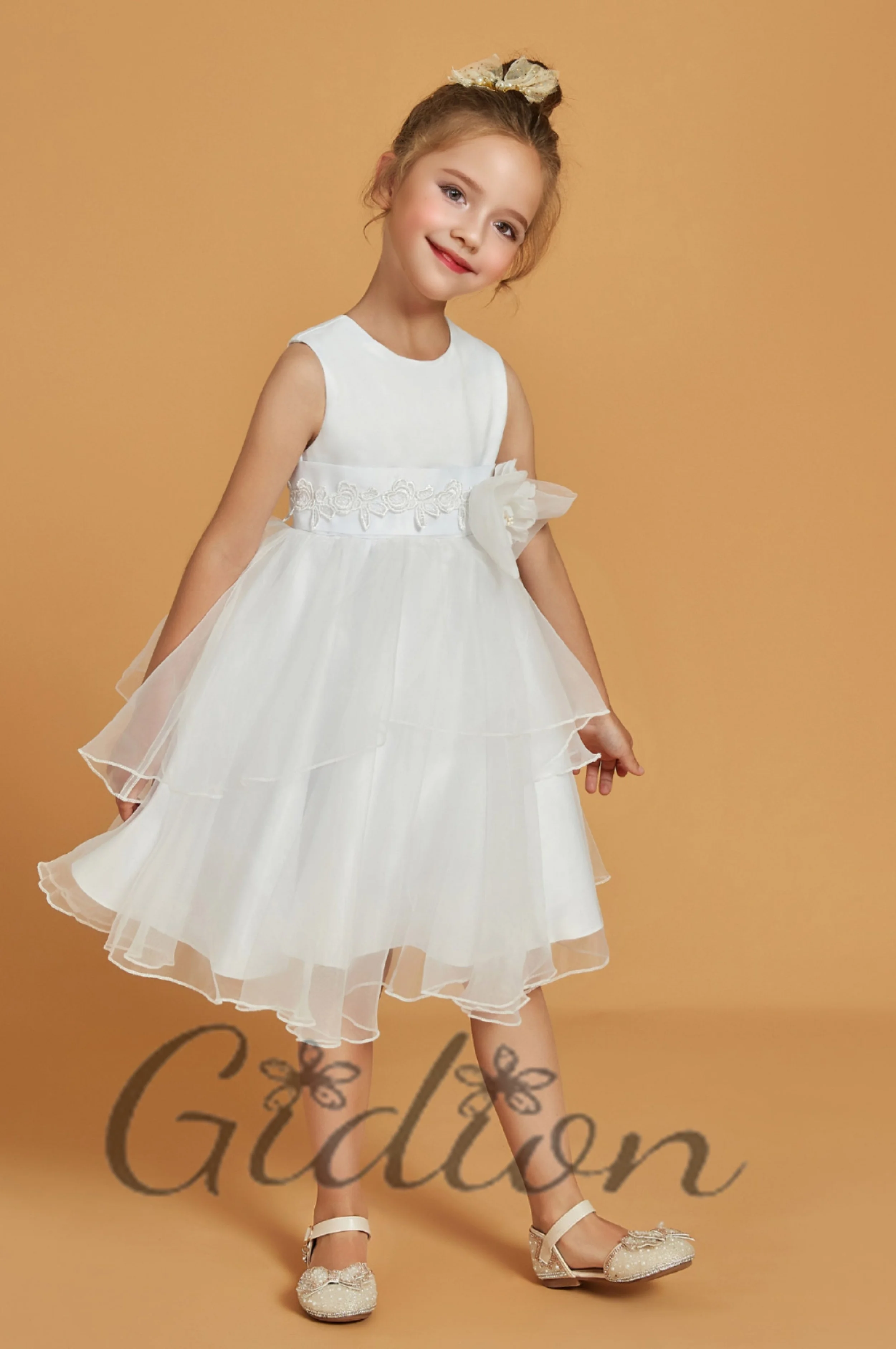 Vestido de niña de las flores para niños, boda, cumpleaños, fiesta de noche, desfile, ceremonia de bola, primera comunión, banquete, graduación, evento, celebraciones