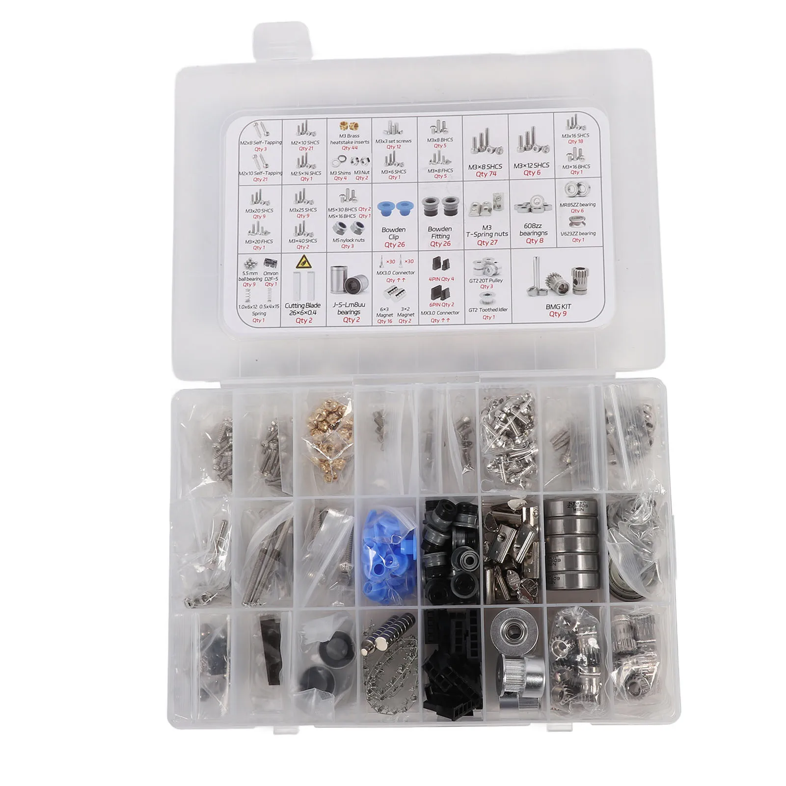 8 Color ERCF ERCF ERCF Kit 8 Color Printing Enrager Rabbit Carrot Feeder Multi Material MMU Kit for Klipper 3D Printers ERCF Kit