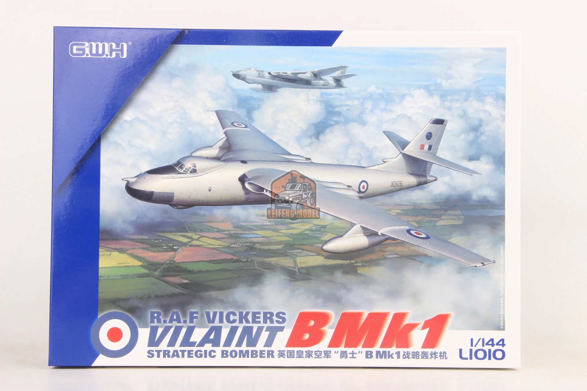 

G.W.H L1010 1/144 RAF Vickers VALIANT B Mlk1Model Kit