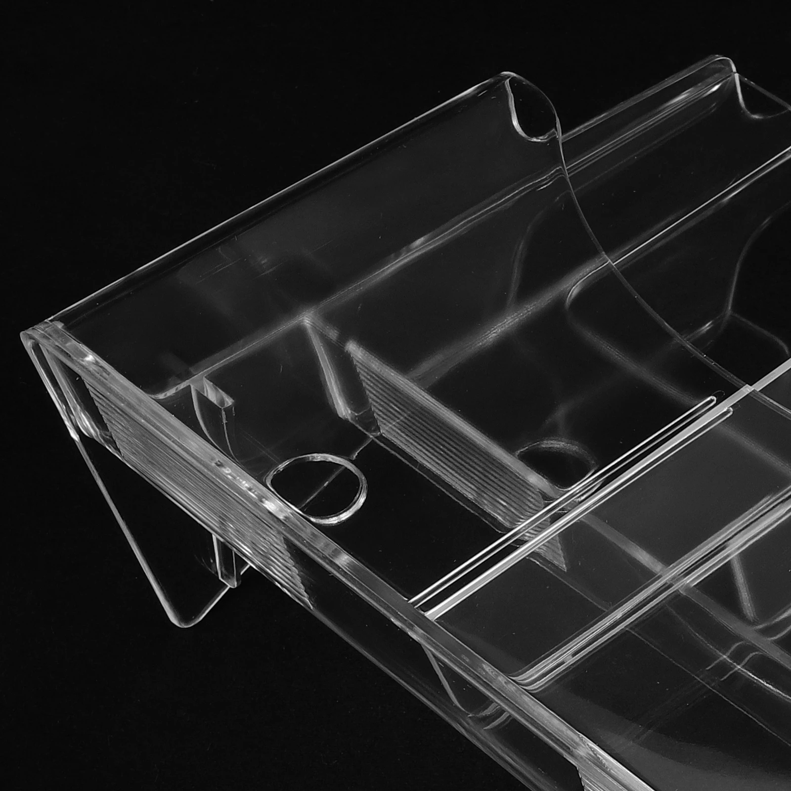 

Stylish A4 Acrylic File Organizer Transparent Desktop File Stand Wall Mount Magazine Rack Clear Brochures Holder Office Supplies