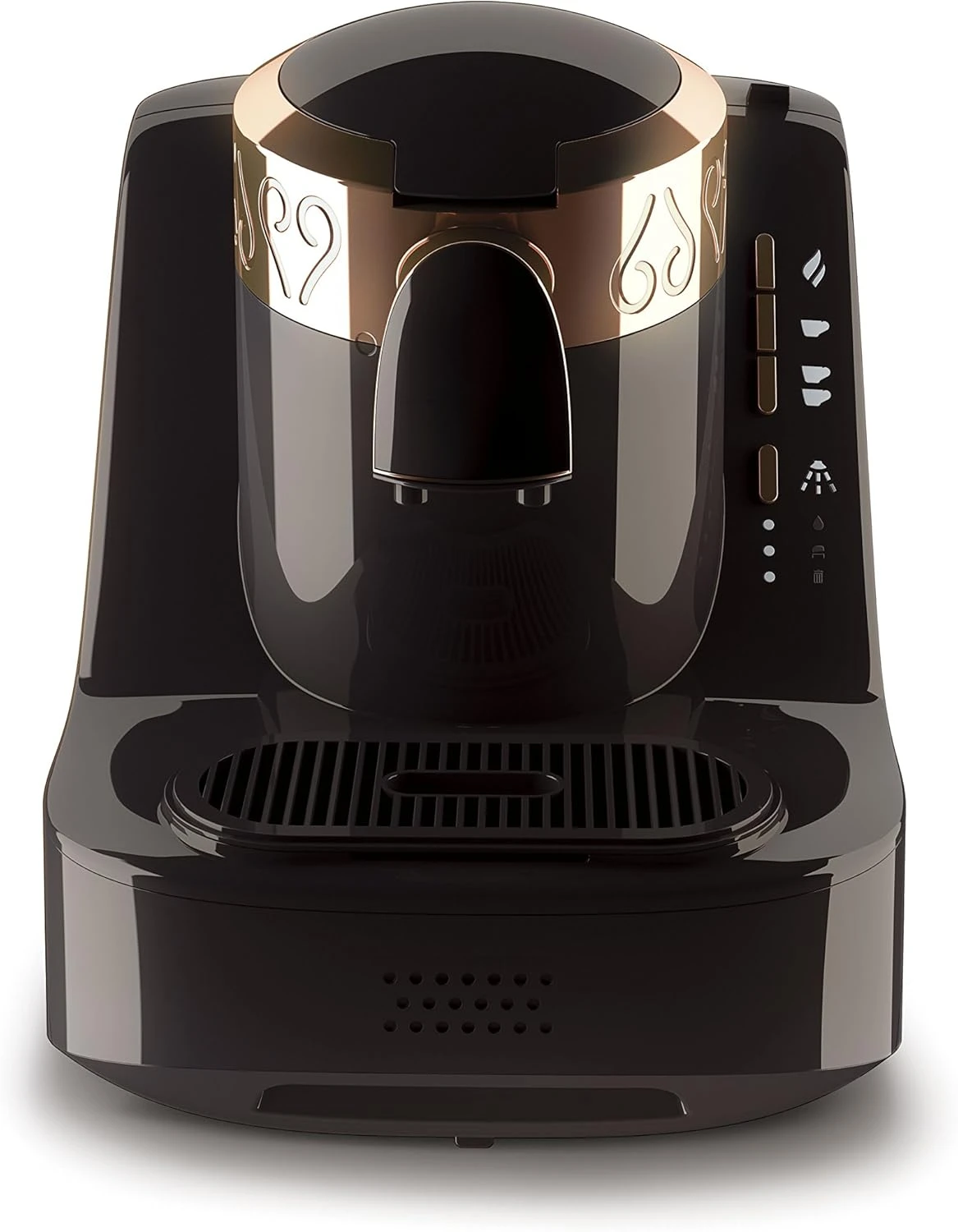 

Automatic Turkish/Greek Coffee Machine, USA 120V UL, Black/Copper (Gold)