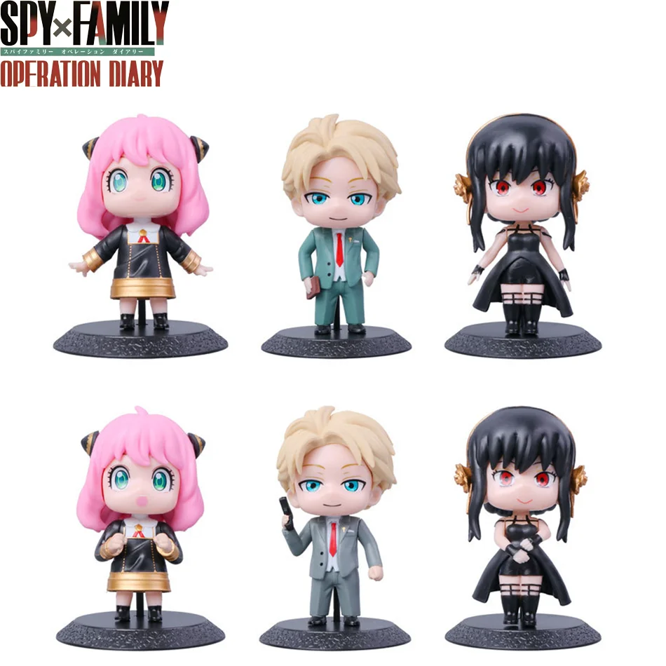 

The japan Spy X Family anime Figure Toy Doll Anya Yor Loid Forger Chimera Anime Cartoon Cute Kawaii Dolls Gift