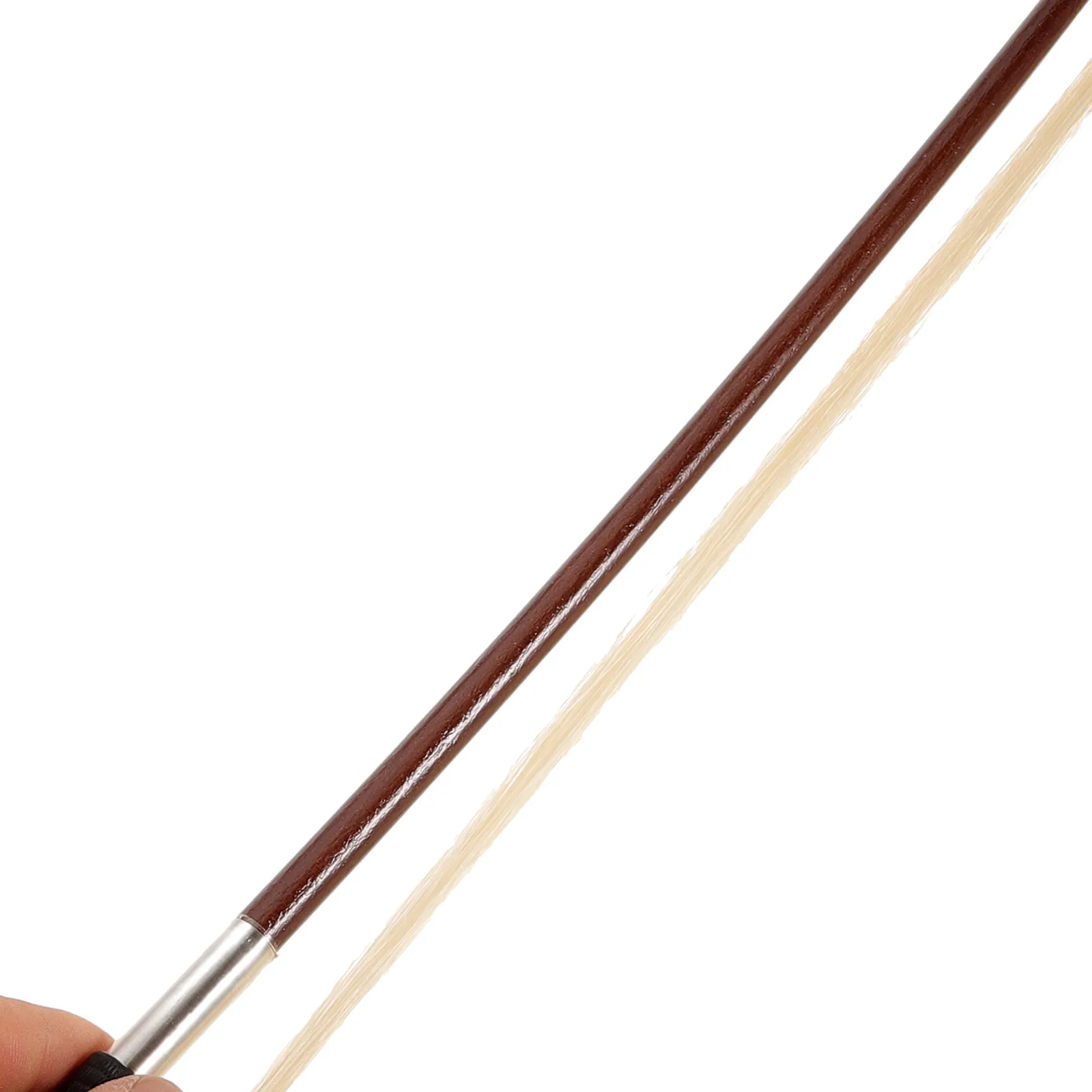 

1 8 Size Violin Bow Ebony Wood Natural Horsehair Practice Bow Beginner Student Instrument Accessory Instrument Accessory