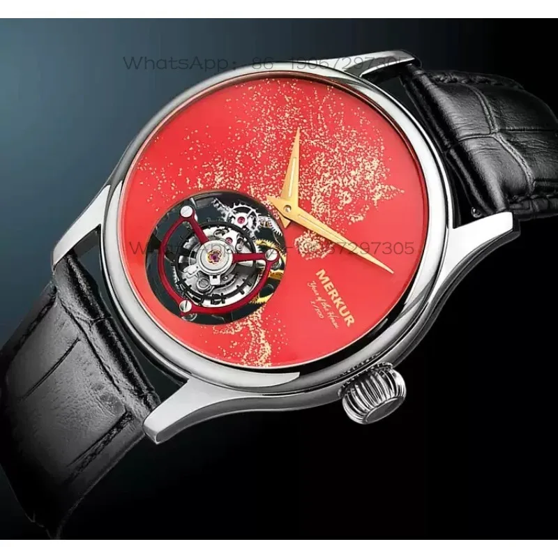 Watch Joint Men's Manual Mechanical Tourbillon Watch Year of the Horse Limited