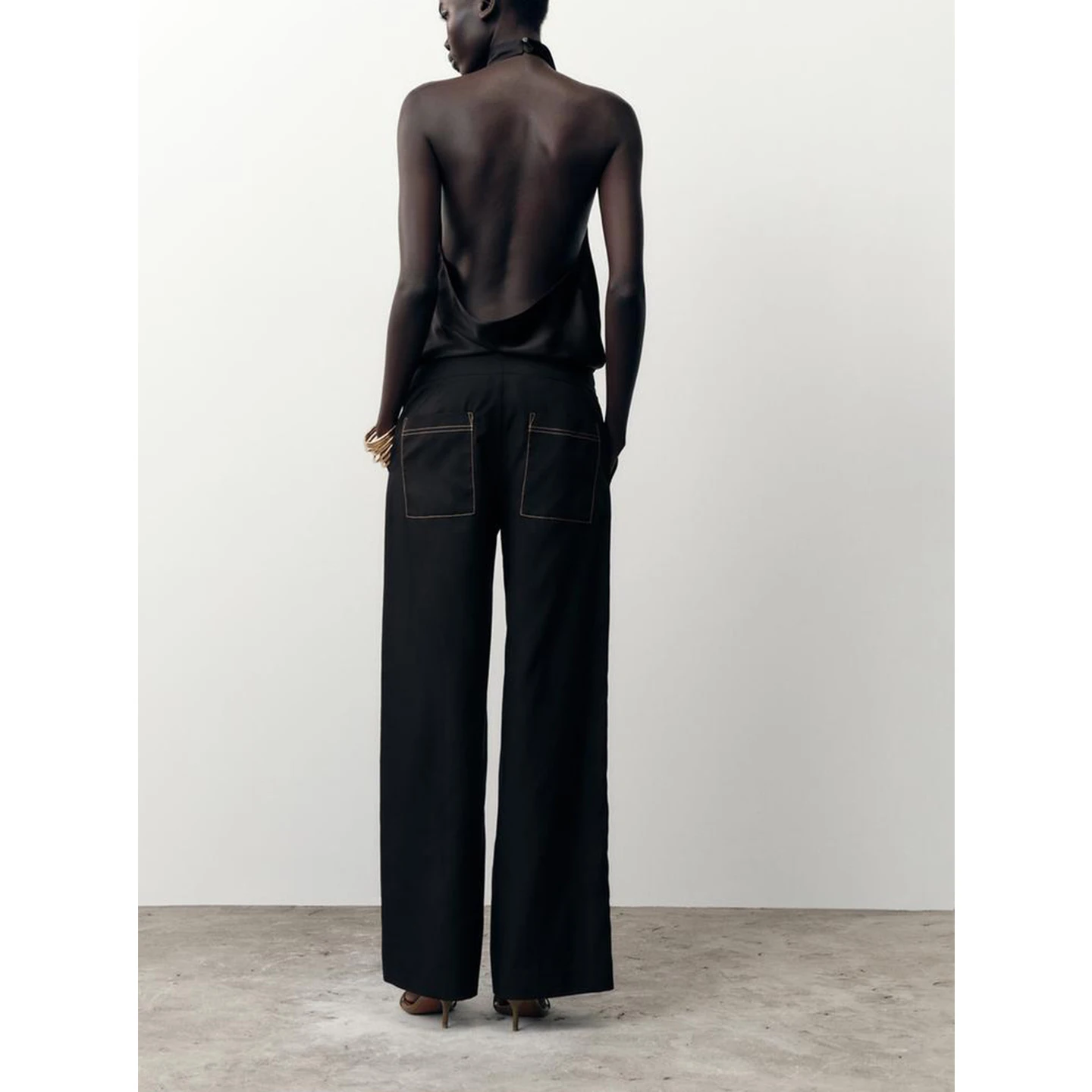 

Цвет Blo ort Sve Костюм Jaet Повседневные прямые брюки Женская офисная одежда круглый Ne ort Sve Faion Sle