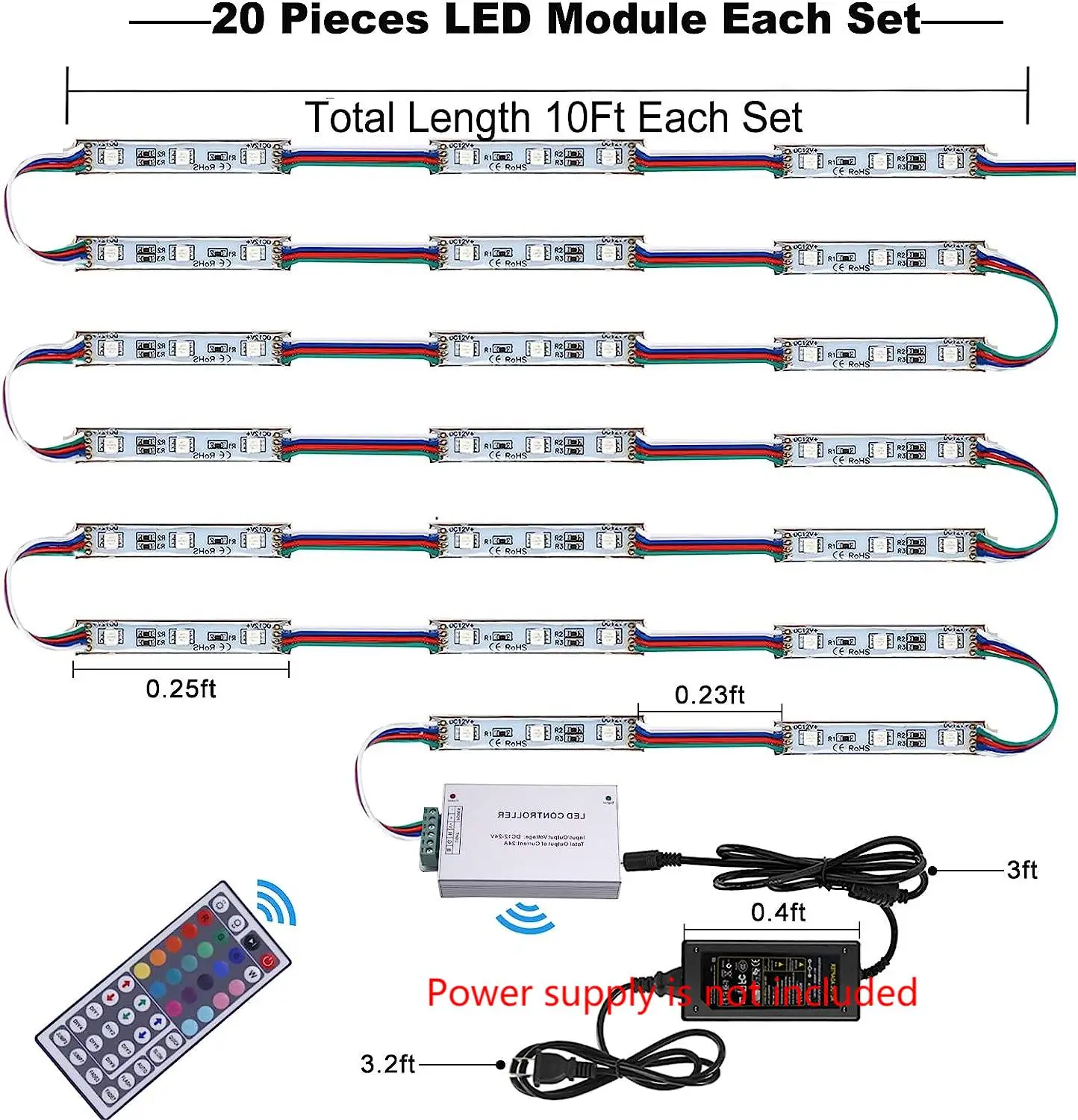 DC 컨트롤러, 24V, 44 키