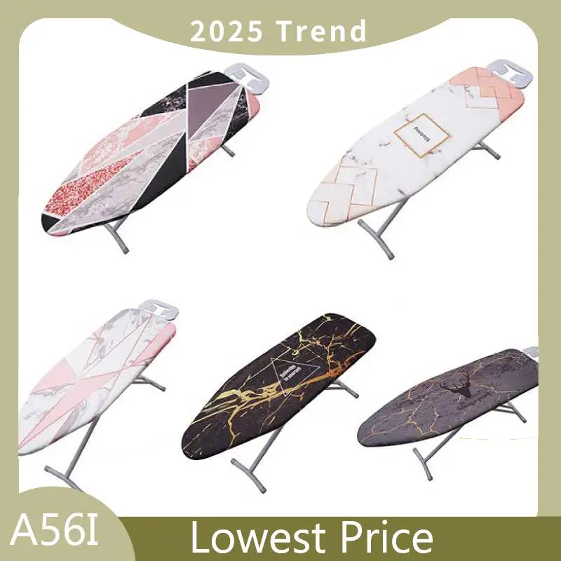 ABDD-cubierta protectora para tabla de planchar, tela de 140x49cm, prensa de hierro plegable para planchar, protector de tela, protege la ropa delicada