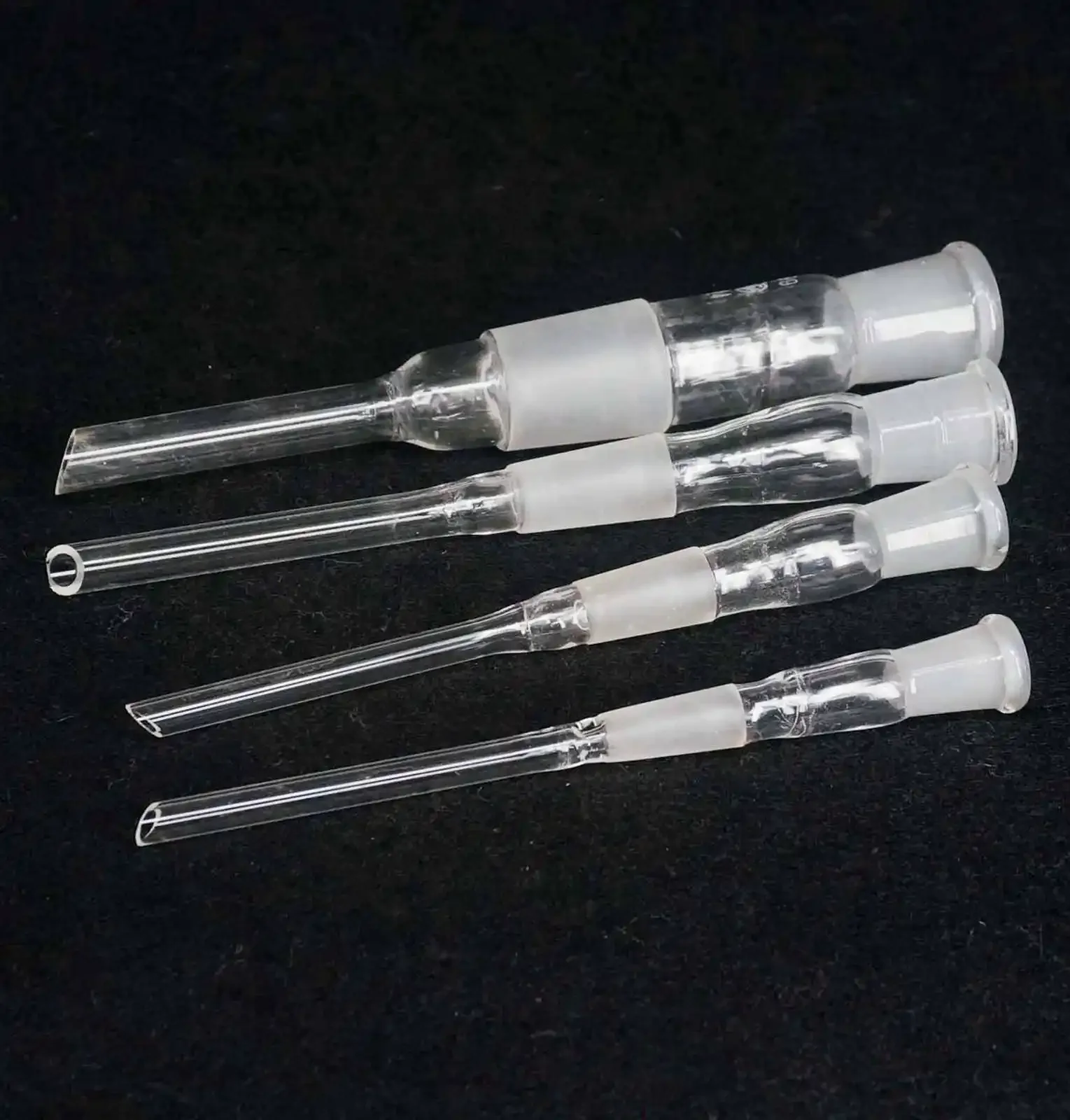 #10 #12 #14 #19 #24 #29 Female x Male Joint Lab Glass Straight Receiver Adapter