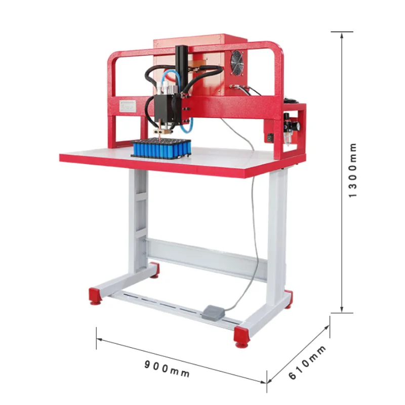 spot welding machine 220v desktop pneumatic lithium battery spot welding machine 18650 battery spot welding