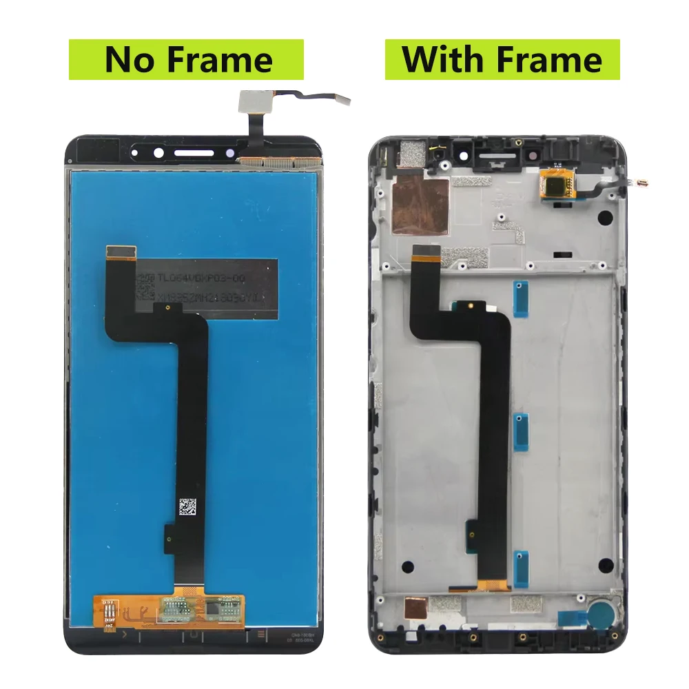 6.44\'\'For Xiaomi Mi Max 2 For Mi Max2 MDE40 MDI40 LCD Display Touch Screen Digitizer Assembly Replacement