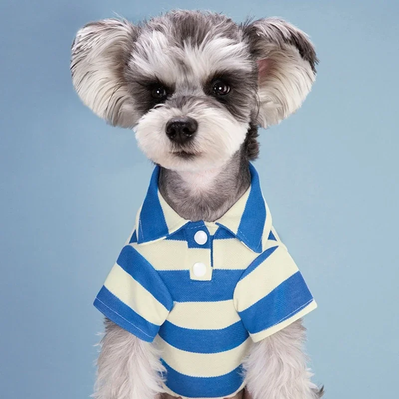 Hundepolohemd, Hundekleidung, Sommer-Freizeitkleidung für kleine und große Hunde, Katzen-T-Shirt, Chihuahua-Mops-Kostüme, Yorkshire-Hemden – Detail 6